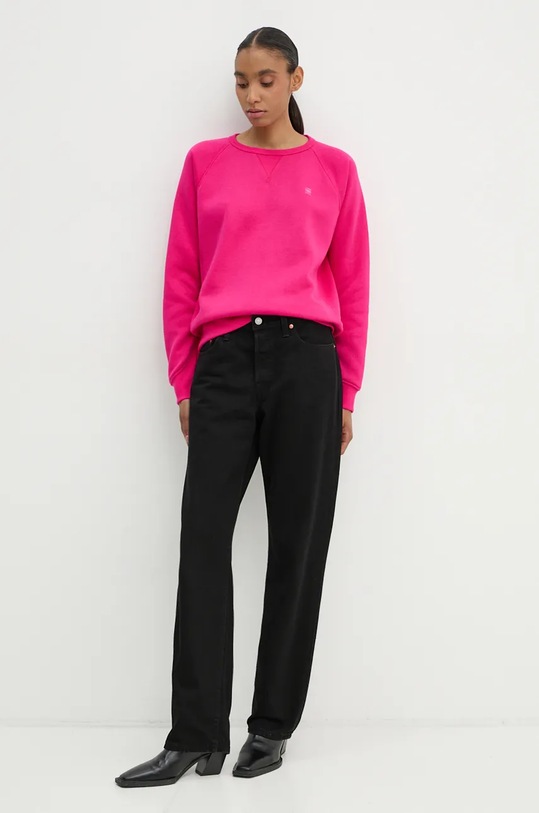 Mikina G-Star D21253.C235 ružová AW24