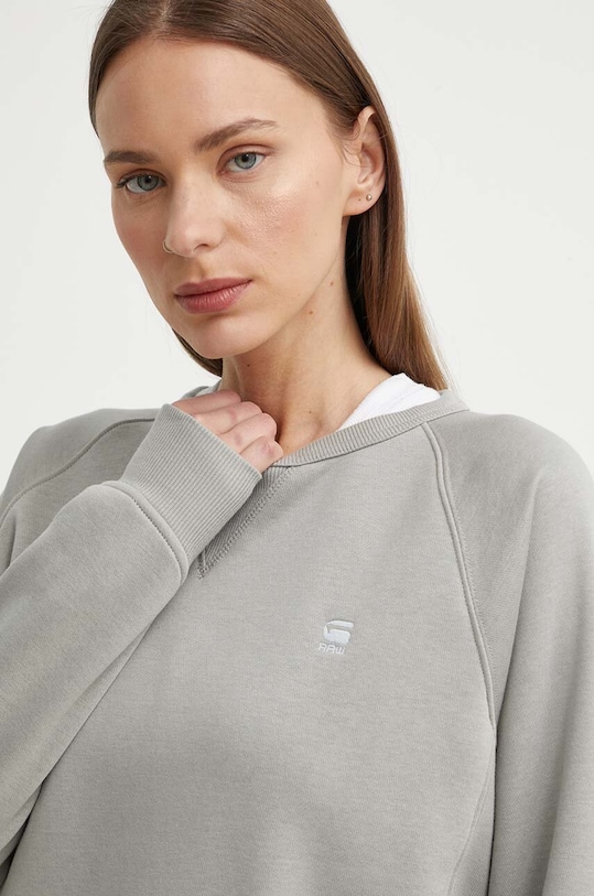 Mikina G-Star bez kapucne sivá D21253.C235