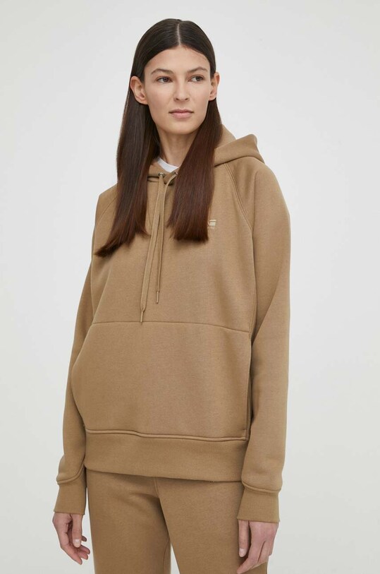 Mikina G-Star Raw s kapucňou béžová D21255.C235