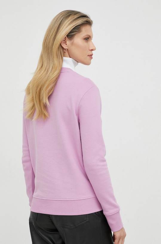 Ρούχα Βαμβακερή μπλούζα BOSS 50468357 ροζ