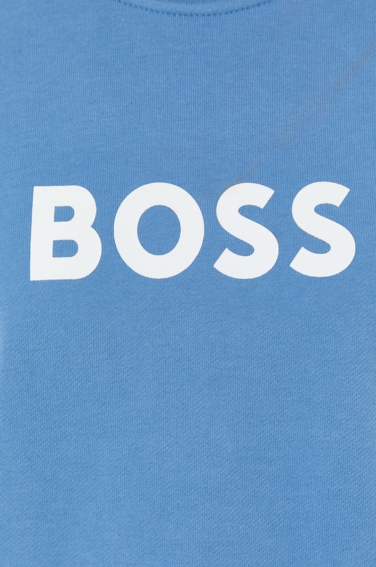 BOSS bluza bawełniana 50468357 niebieski