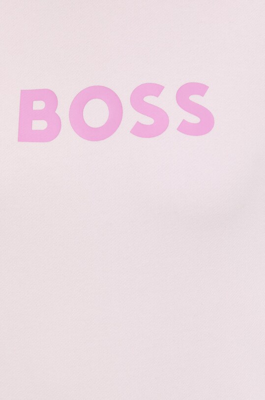 BOSS bluza bawełniana 50468357 50468357 różowy