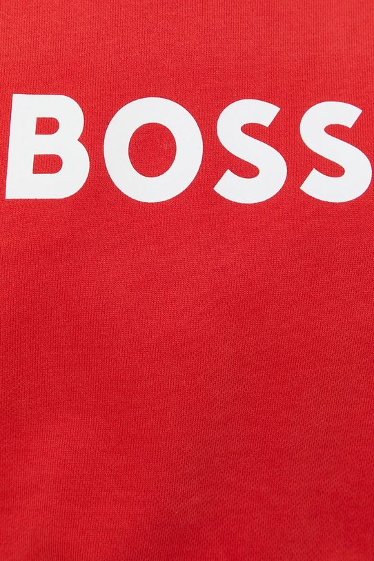 Pamučna dukserica BOSS 50468357 crvena