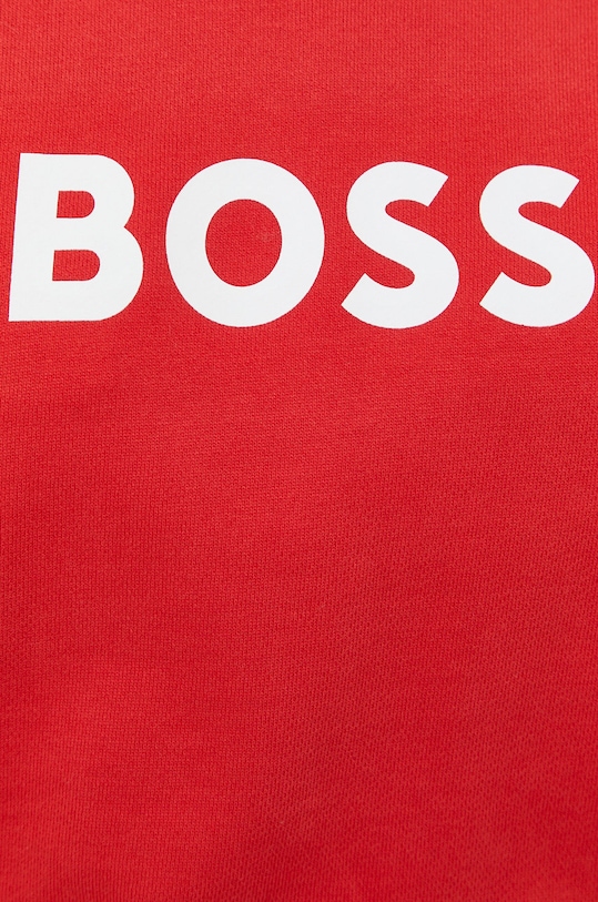 BOSS bluza bawełniana 50468357 50468357 czerwony