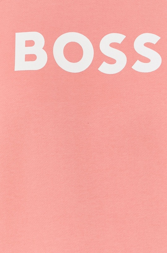 Βαμβακερή μπλούζα BOSS 50468367 ροζ