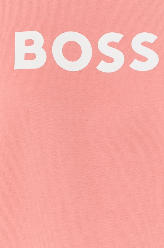 Βαμβακερή μπλούζα BOSS 50468367 ροζ
