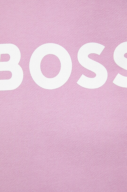 Хлопковая кофта BOSS 50468367 розовый