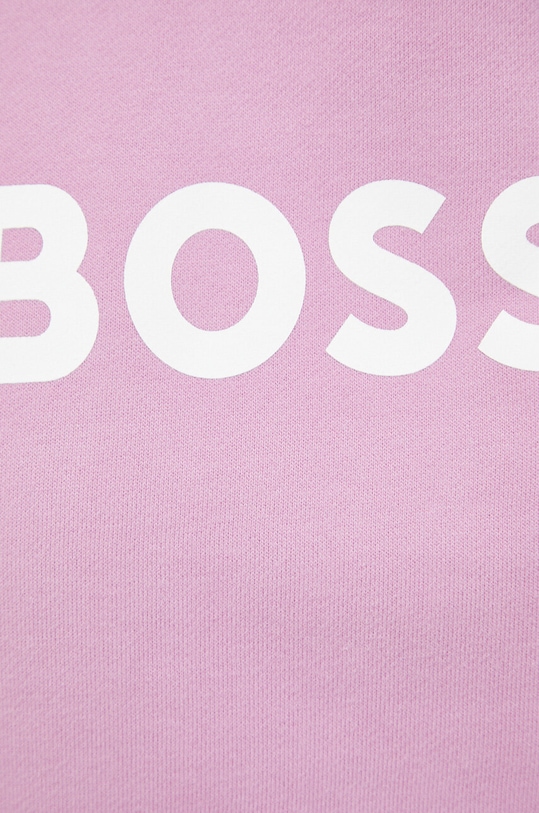 BOSS hanorac de bumbac 50468367 roz