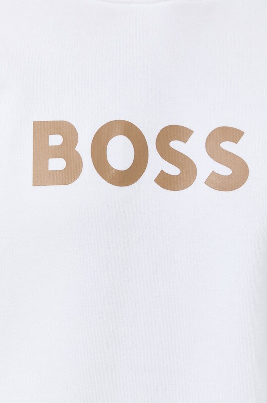 Хлопковая кофта BOSS 50468367 белый