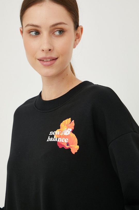 New Balance bluză negru WT21559BK