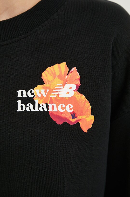 New Balance bluză WT21559BK negru