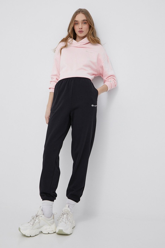 Mikina Champion 115295 s kapucí růžová 115295