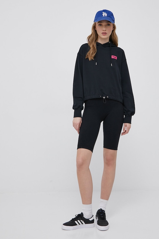 Fila bluza FAW0144 czarny SS22