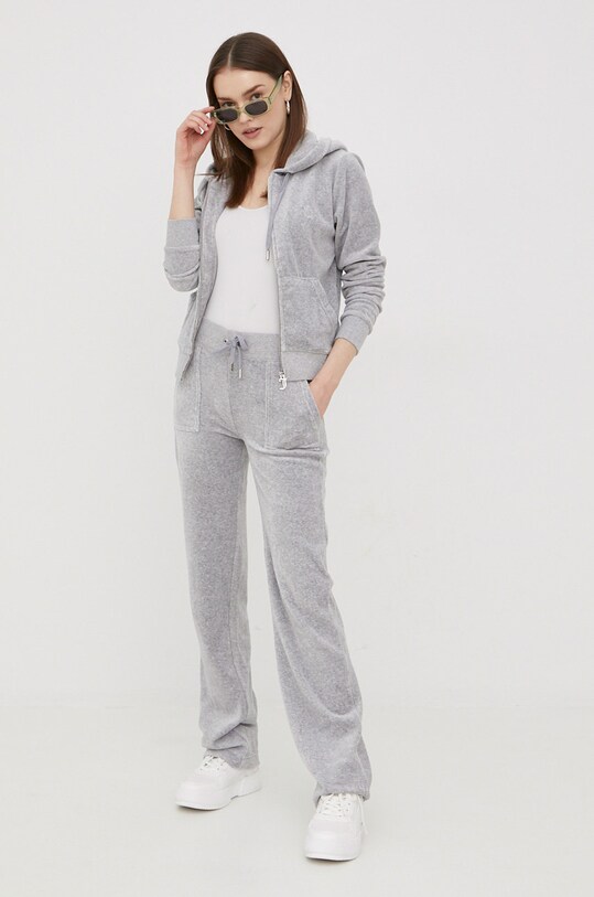 Juicy Couture bluza JCAP176.126 szary SS24