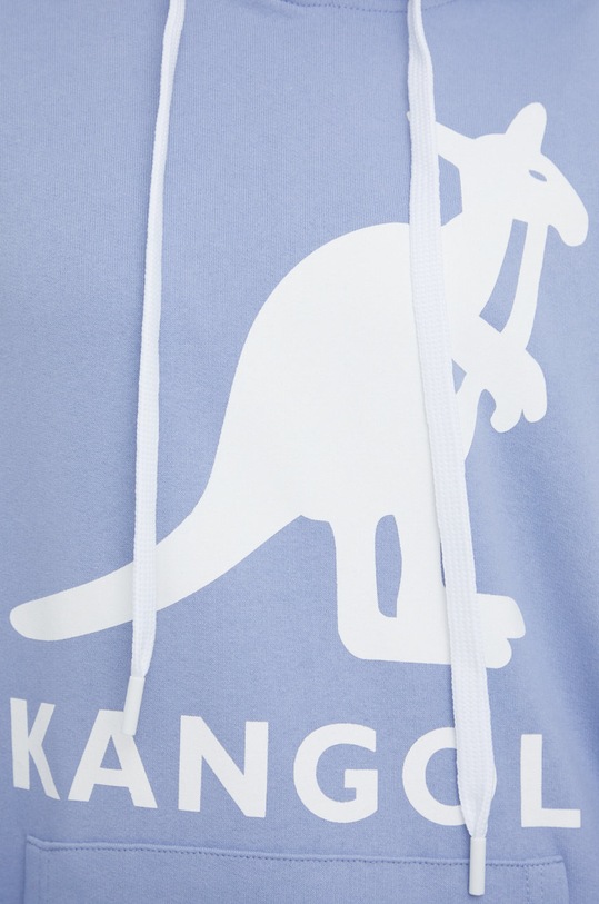 Kangol bluza bawełniana KLEU001.D fioletowy