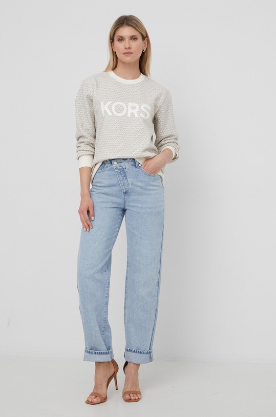 MICHAEL Michael Kors bluza MS2501I38G MS2501I38G beżowy SS23