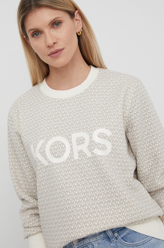 MICHAEL Michael Kors bluza MS2501I38G beżowy MS2501I38G