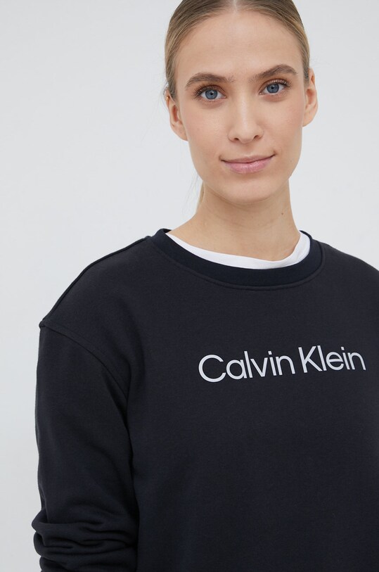 Μπλούζα Calvin Klein Performance Ck Essentials μαύρο 00GWS2W312.PPYY