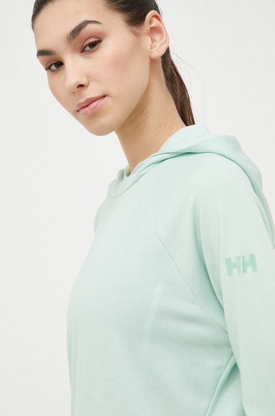 Sportovní mikina Helly Hansen Inshore tyrkysová 34213