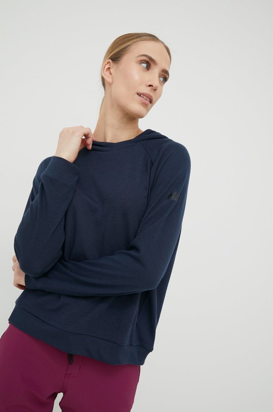 Helly Hansen bluza sportowa Inshore z kapturem granatowy 34213