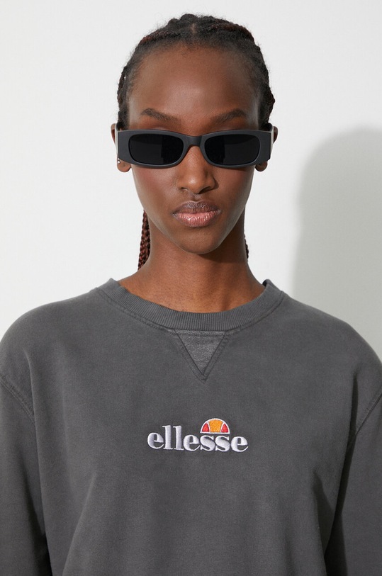 Ellesse bluza bawełniana SGM14011 szary