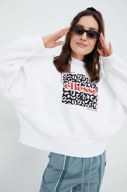 Ellesse bluza SGM14609 alb SS22