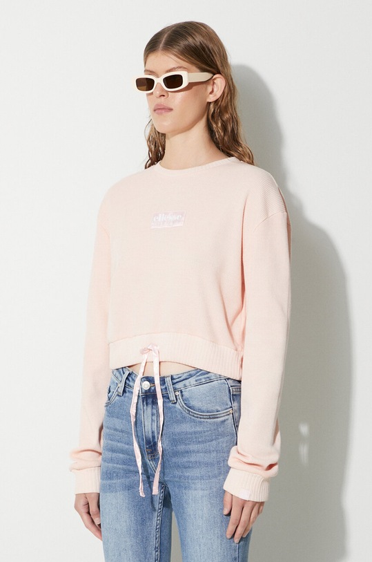 Ellesse bluza bawełniana różowy SGN15180