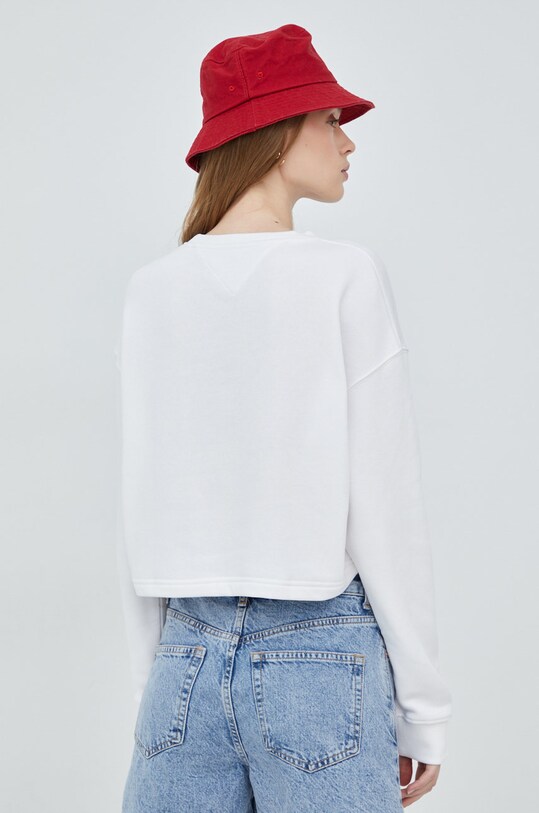 Oblečení Mikina Tommy Jeans DW0DW12647.PPYY bílá