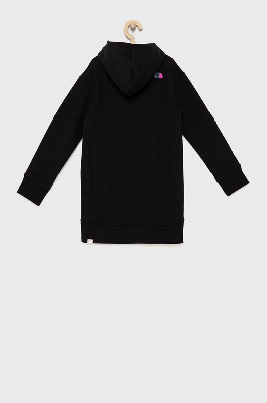 The North Face bluza bawełniana dziecięca NF0A7R1QWZY1 czarny SS22