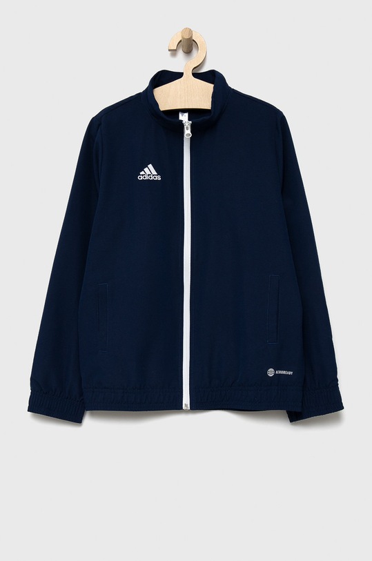 Detská mikina adidas Performance H57482 bez kapucne tmavomodrá H57482