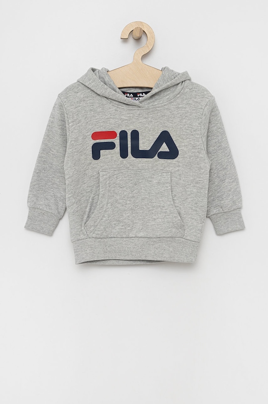 Fila bluza dziecięca z kapturem szary FAK0091