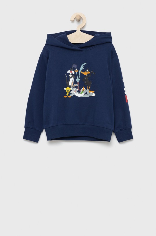 Fila bluza dziecięca x Looney Tunes z kapturem granatowy FAK0019