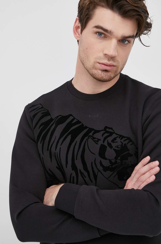 Mikina Boss Boss Athleisure čierna 50462257