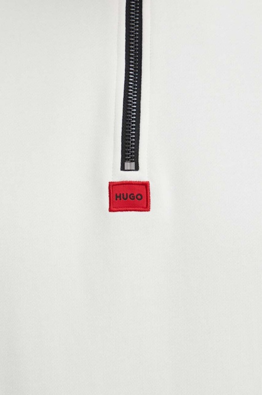 HUGO bluza bawełniana 50470121 biały