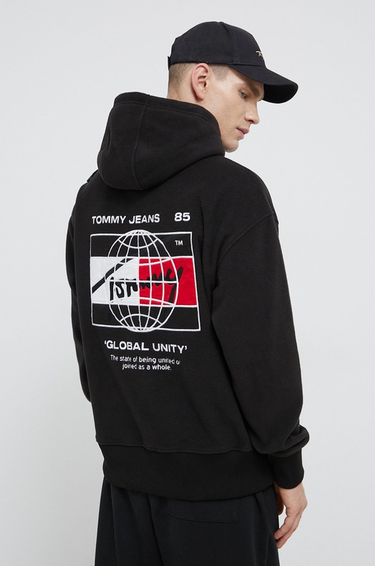 Кофта Tommy Jeans чорний DM0DM12485.PPYY