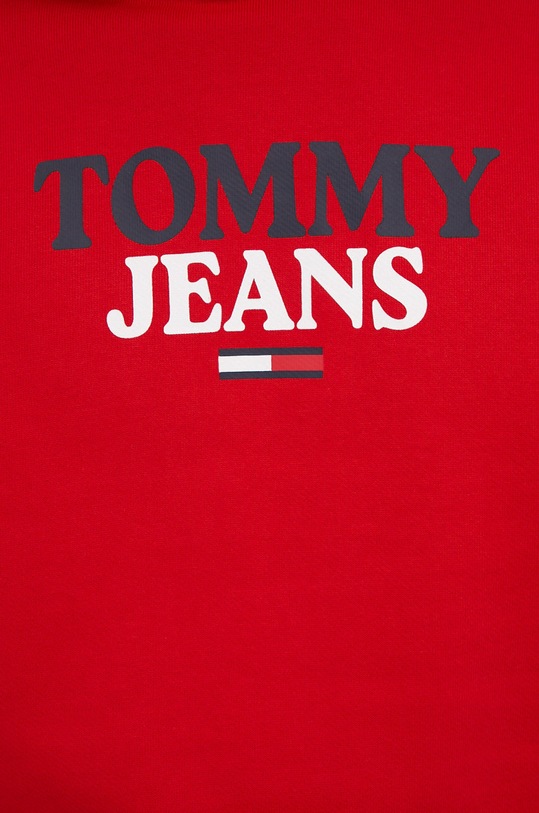 Bavlnená mikina Tommy Jeans DM0DM12941.PPYY červená