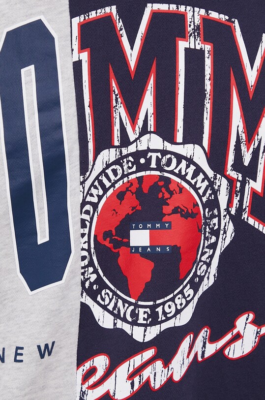 Tommy Jeans hanorac de bumbac DM0DM12935.PPYY bleumarin