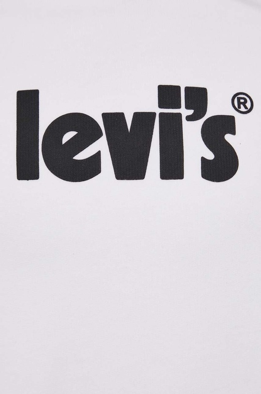 Levi's Bluza bawełniana 38479.0078 biały
