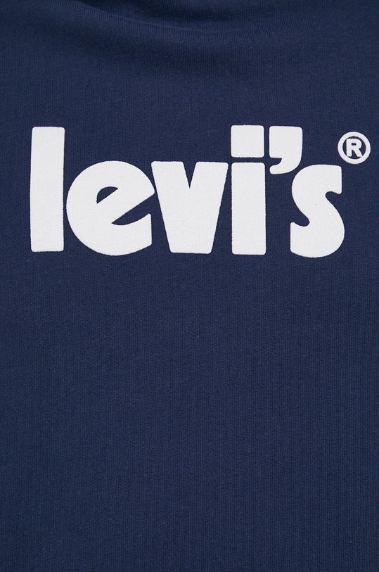Levi's Bluza bawełniana 38479.0081 granatowy