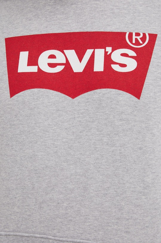 Levi's bluza bawełniana 38424.0000 szary