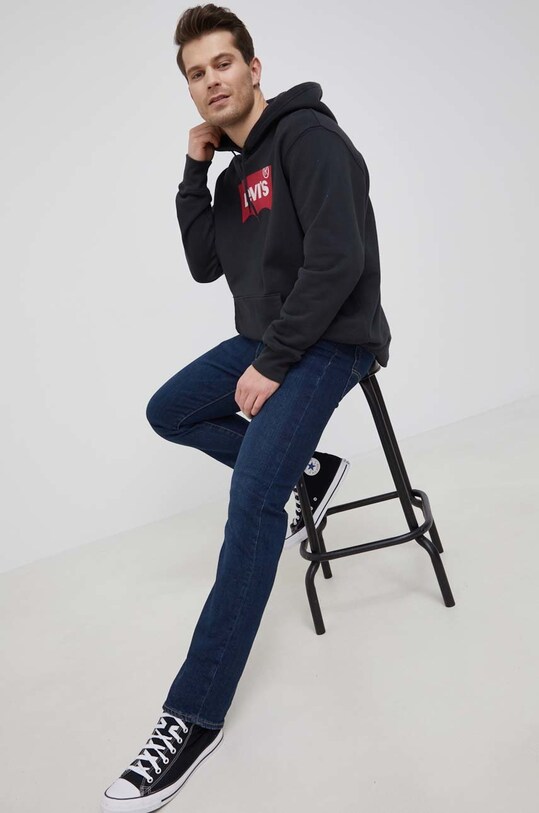 Bavlněná mikina Levi's 38424.0001 černá AW22