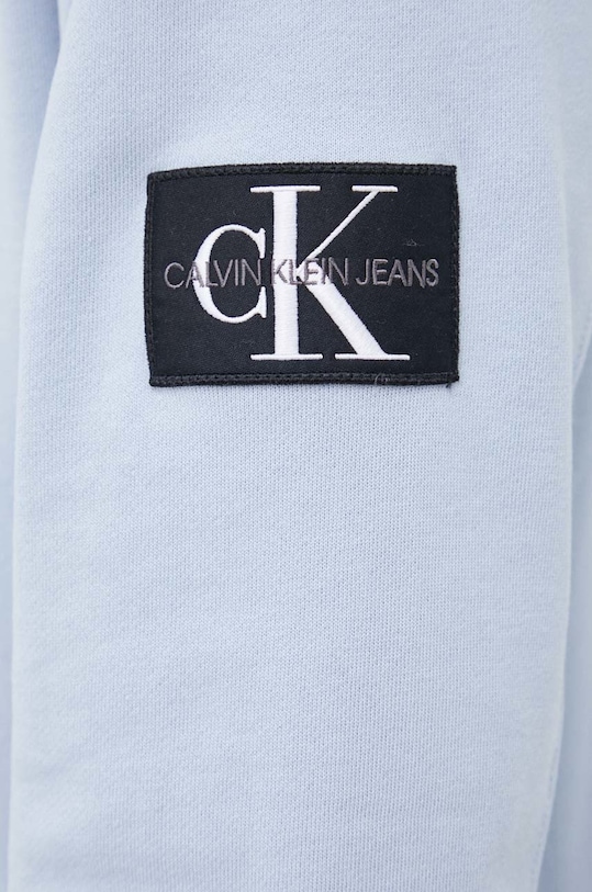 Bavlnená mikina Calvin Klein Jeans J30J314036.PPYY modrá