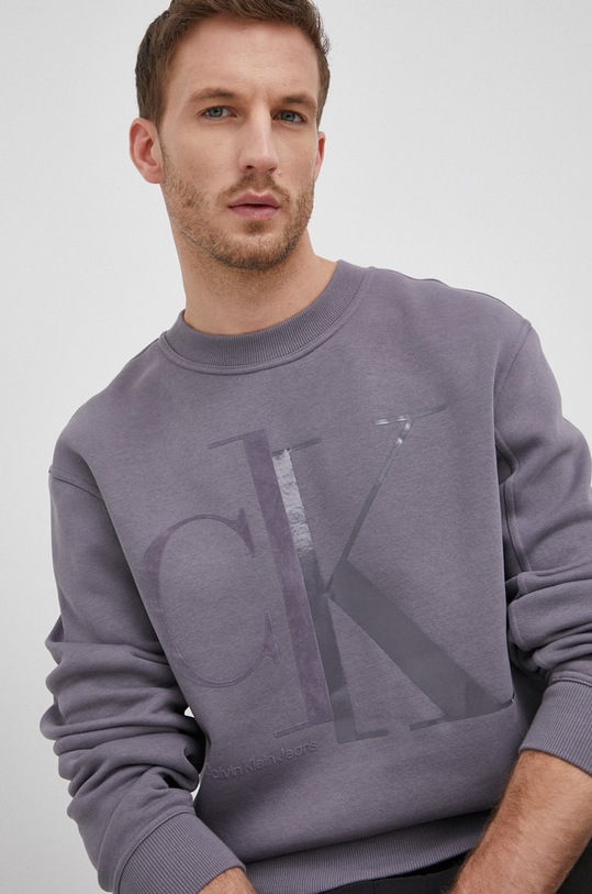 Calvin Klein Jeans Bluza J30J319706.PPYY szary J30J319706.PPYY