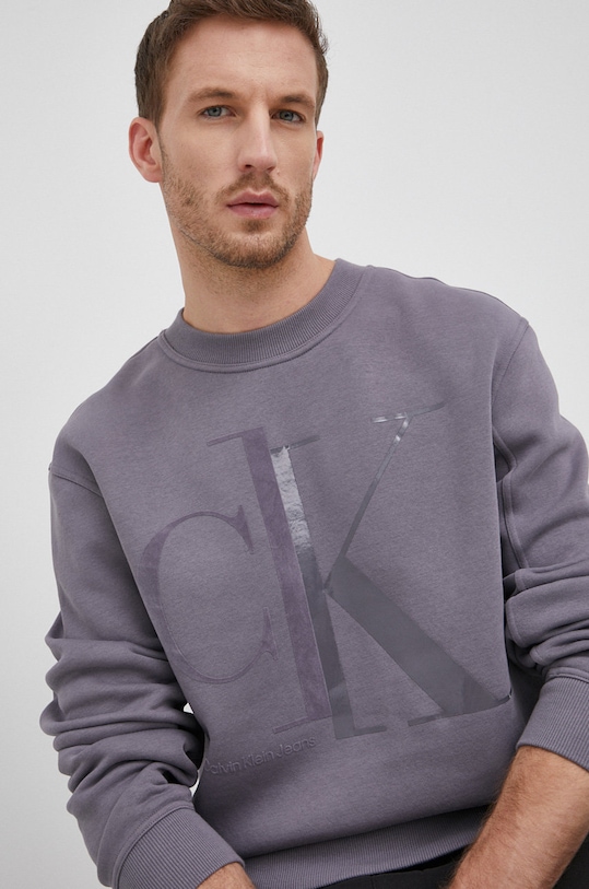 Calvin Klein Jeans Bluza J30J319706.PPYY szary J30J319706.PPYY