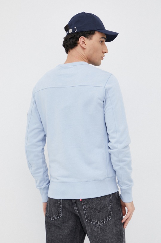 Odzież Calvin Klein Jeans bluza bawełniana J30J314035.PPYY J30J314035.PPYY niebieski