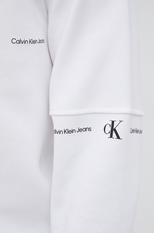 Calvin Klein Jeans Bluza J30J319700.PPYY J30J319700.PPYY biały