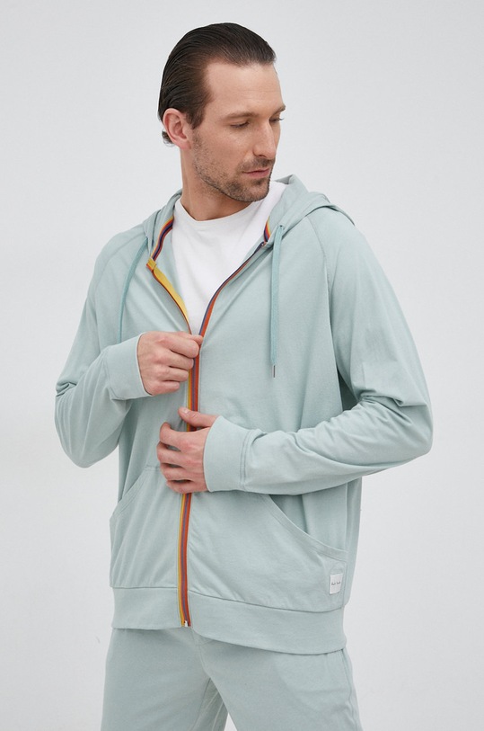 Bavlnená mikina Paul Smith bavlna zelená M1A.500H.AU279B