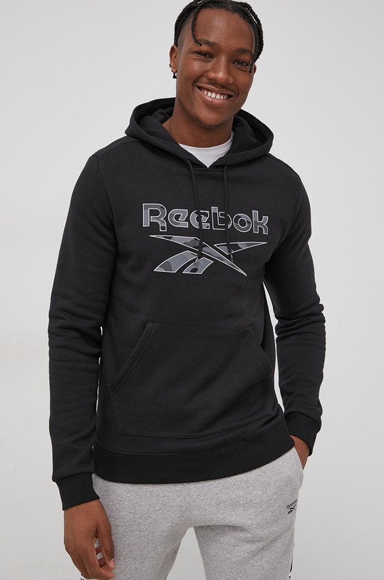 Reebok Bluza HE8174 czarny HE8174