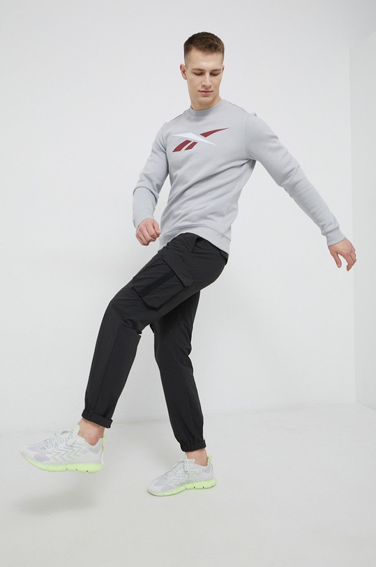 Reebok Bluză HI0588 HI0588 gri SS22