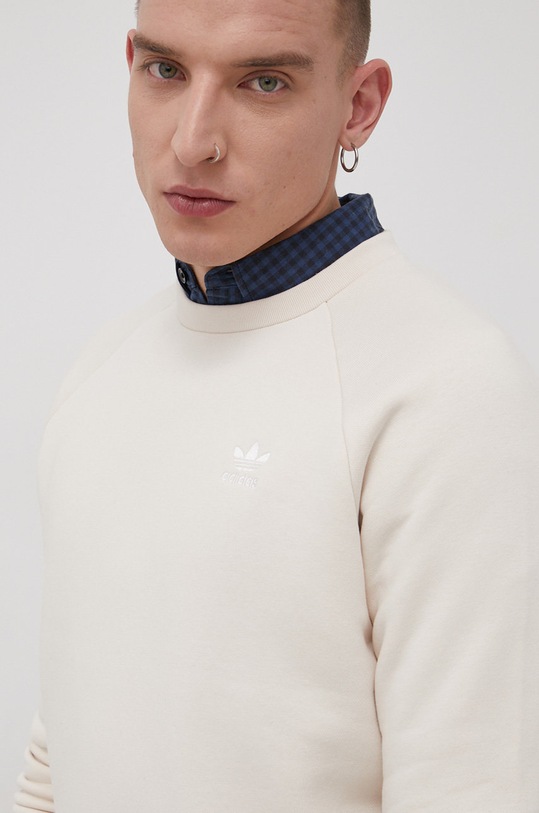 adidas Originals Bluza HE9428 aplikacja beżowy HE9428